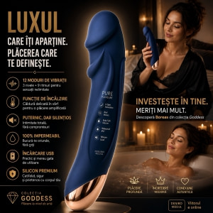 Vibrator Goddess Collection Boreas Albastru Thumb 4