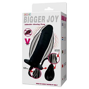 Vibrator Gonflabil Bigger Joy Negru Thumb 2