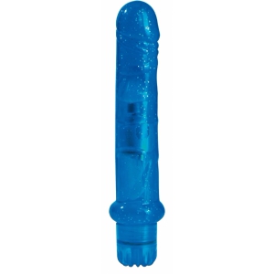 Vibrator Jammy Jelly Fresh Glitter Albastru