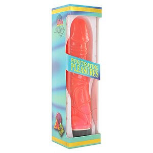Vibrator Moale Seven Creations 21cm Roșu Thumb 1