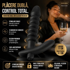 Vibrator Prostată Negru Velvets Thumb 6