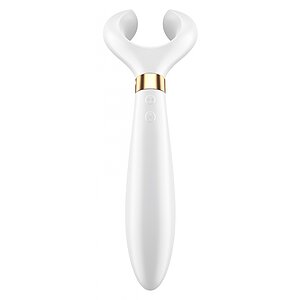 Vibrator Pentru Cuplu Multifun 3 Alb Thumb 10
