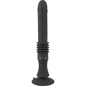 Vibrator Portabil Sex Machine Negru Thumb 4
