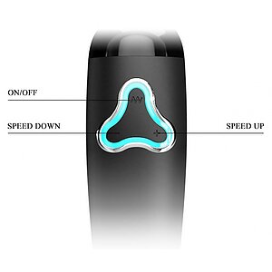 Vibrator Pretty Love Body Wand Negru Thumb 4