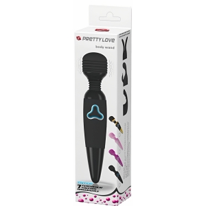 Vibrator Pretty Love Body Wand Negru Thumb 4