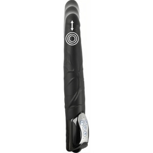 Vibrator Push Thrusting Negru