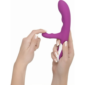 Vibrator Rabbit Cu Încălzire Javida Mov Thumb 4