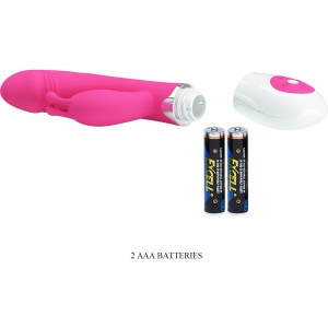 Vibrator Rabbit cu Voce Pretty Love Gene Roz Thumb 7