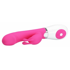 Vibrator Rabbit cu Voce Pretty Love Gene Roz Thumb 3