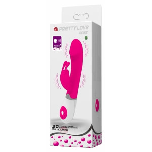 Vibrator Rabbit cu Voce Pretty Love Gene Roz Thumb 13