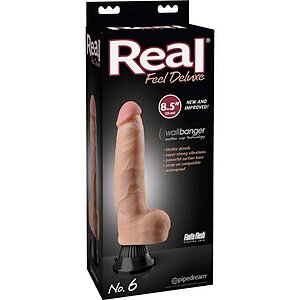 Vibrator Real Feel Deluxe 22cm Thumb 3