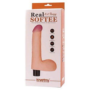 Vibrator Softee Vibrating 17cm Thumb 3