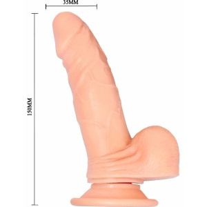 Vibrator Realistic Barbara Mark Multi-Speed Thumb 4