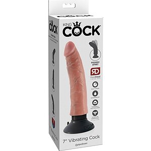 Vibrator Realistic Flexibil 17cm Thumb 2
