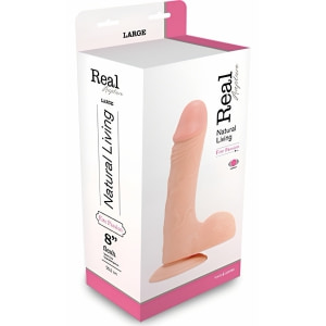 Vibrator Realistic Real Rapture 20cm Thumb 1