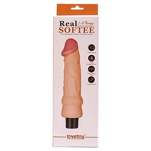 Vibrator Realistic Real Softee 2 Thumb 4