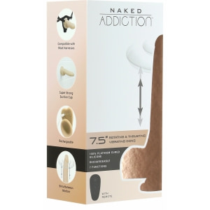 Vibrator Realistic Thrusting Rotating Thumb 11