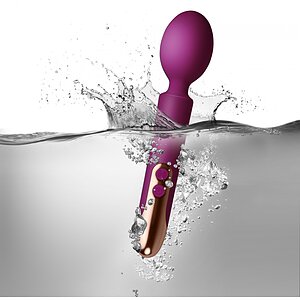 Vibrator Rocks Off Oriel Rechargeable Wand Mov Thumb 3