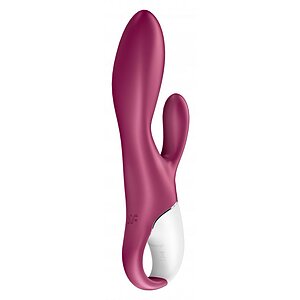 Vibrator Smart Cu Încălzire Heated Satisfyer Roșu Thumb 6