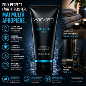 Wicked Jelle Chill Lubrifiant Anal Răcoritor 120ml Thumb 1
