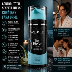 Wicked Sensual Care Breeze Lubrifiant Răcoritor 100 ml Thumb 1