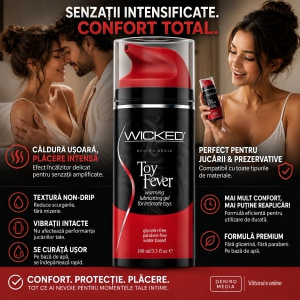 Wicked Sensual Care Fever Lubrifiant încălzitor 100 ml Thumb 3