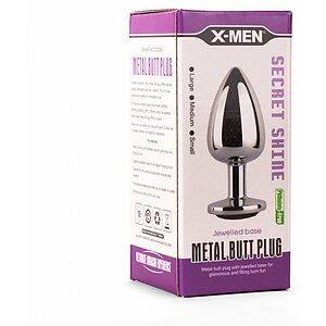 Dop Anal X-MEN Secret Shade Metal S Argintiu Thumb 5