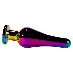 Anal Plug Secret Shine Metal S Rainbow Multicolor Thumb 1