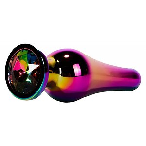 Anal Plug Secret Shine Metal S Rainbow Multicolor Thumb 2