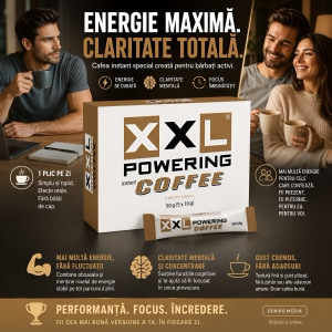 XXL Powering Cafea Instant Pentru Potență – 5 Plicuri Thumb 3