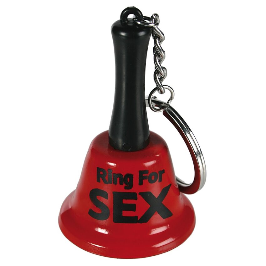 Clopoțel Ring For Sex Breloc Roșu