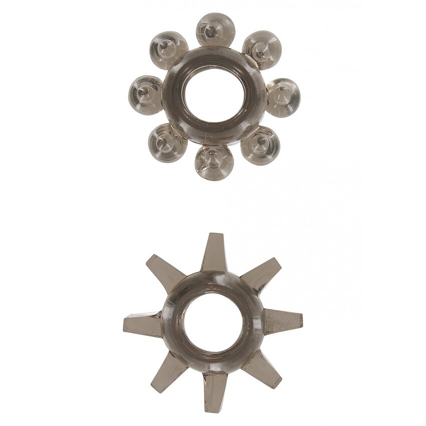 Inele Penis Power Stretchy 2buc Gri