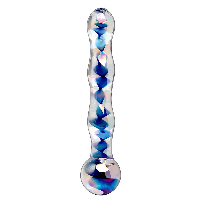 Dildo Sticlă Icicles No 8 Transparent