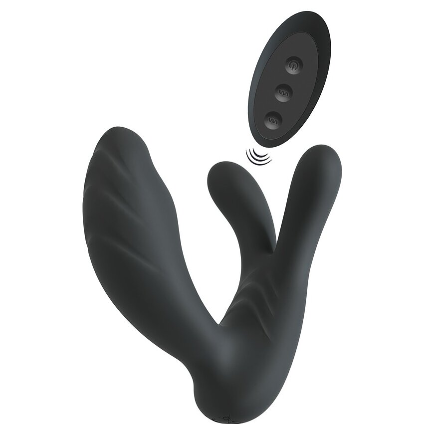 Vibrator Sweet Smile G Punct 3 Motoare Reîncărcabil Negru