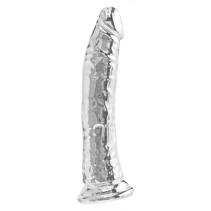 Clear Dong 9 Inch Transparent
