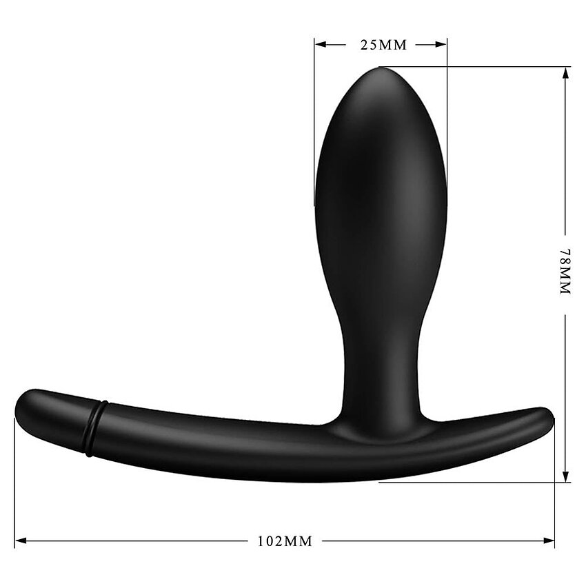 Pretty Love Drake - Dop Anal Gonflabil silicon 7.8x2.6 cm