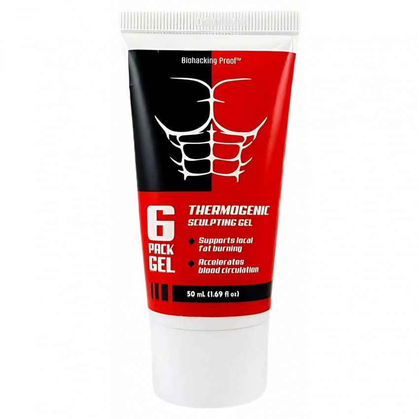 6 Pack Gel Pentru Abdomen Sculptat și Piele Fermă 50ml