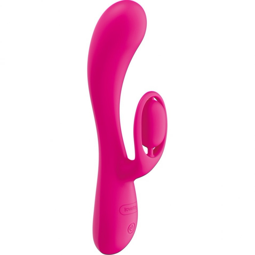 Lovetoy Orbit Stimulator Clitoridian Reîncărcabil, 7 Moduri Roz