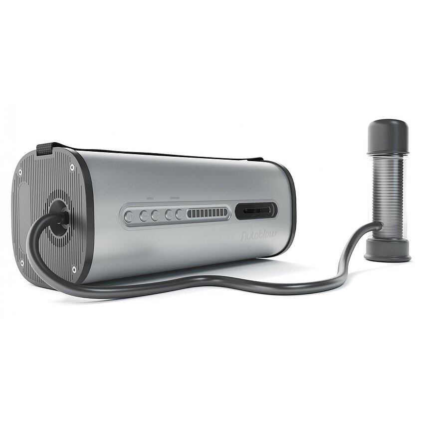 Autoblow VacuGLIDE Mașină De Aspirație Discretă Argintiu