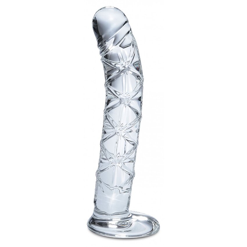 Dildo Sticlă Icicles No 60 Transparent