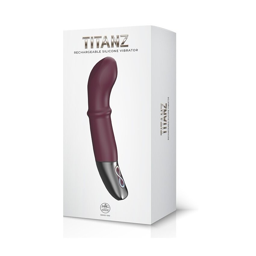 Titanz Nmc – Vibrator Reîncărcabil 30 Funcții, Rubiniu
