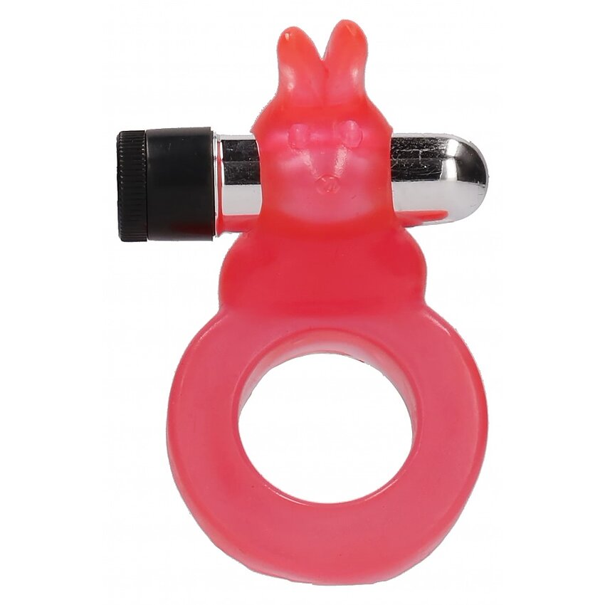Inel Penis Jelly Rabbit Roșu