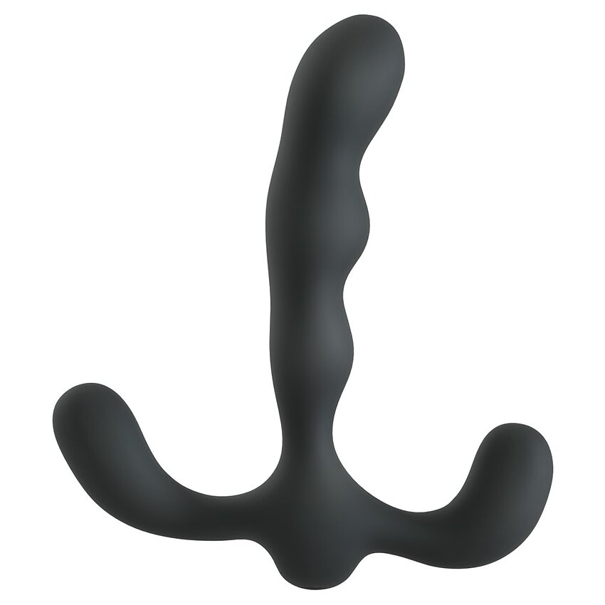 ANOS 3 Motoare – Plug Prostată Vibrator Anal Reîncărcabil Negru