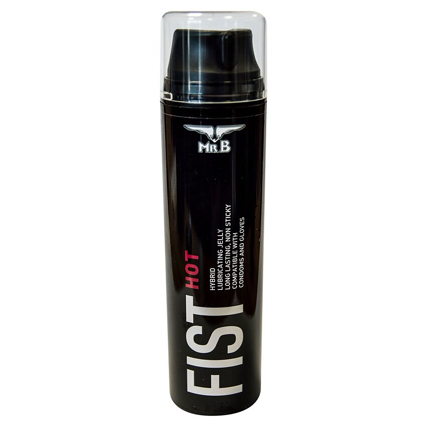 Lubrifiant pe bază de apă Mister B FIST Hot 200 ml
