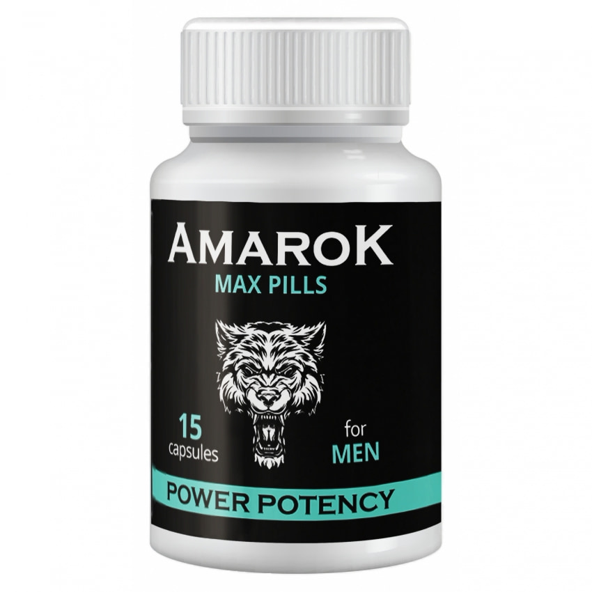Amarok Max Plus Erecție Puternică 15 capsule