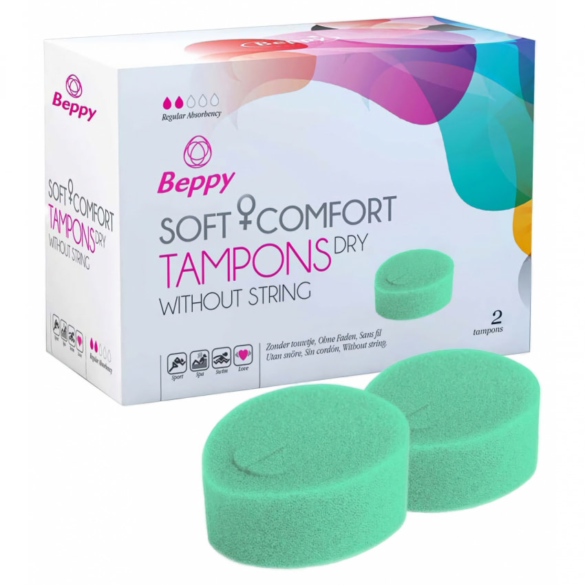 Beppy Soft Comfort Dry, 2 buc, Protecție Invizibilă 8h
