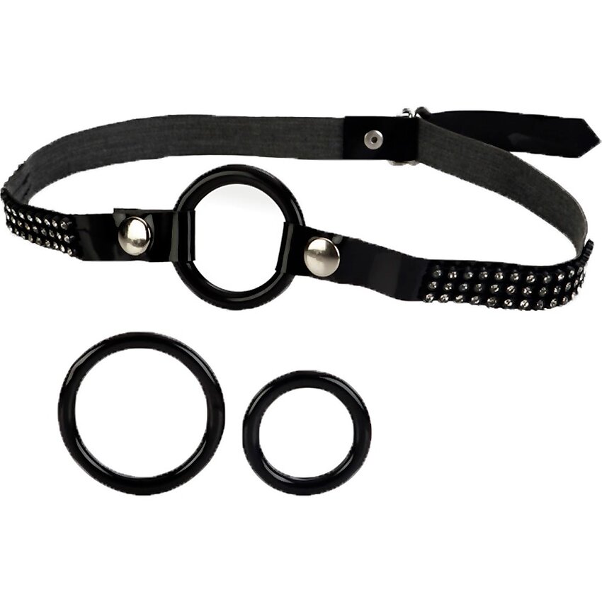 Căluș Open Ring Negru