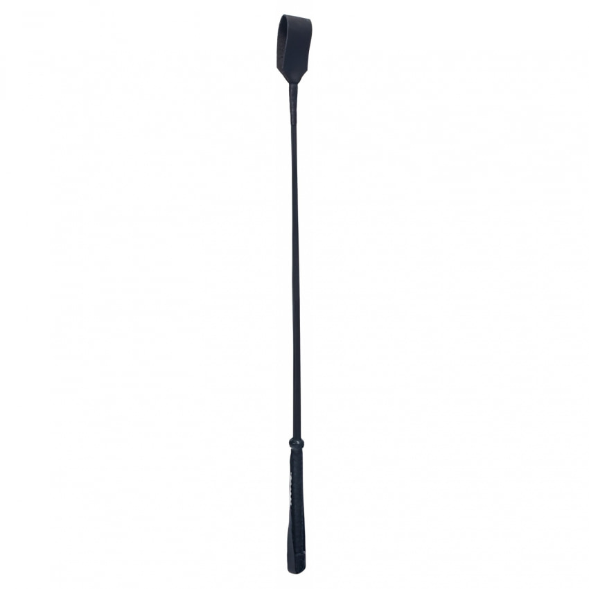 Cravașă Crop Polished Negru