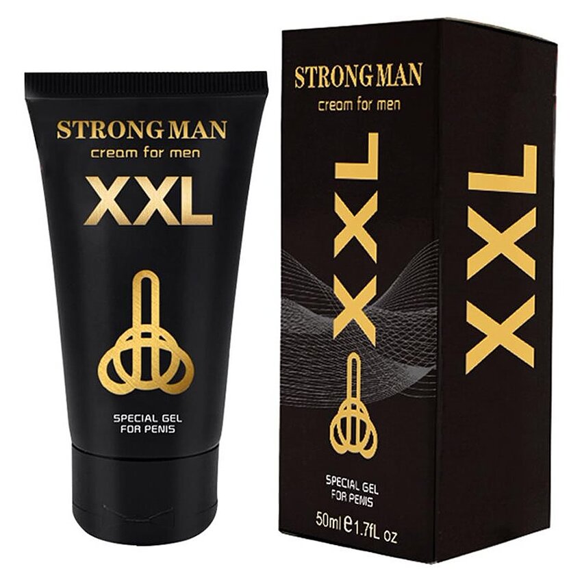 Cremă Pentru Creșterea Penisului Strong Man XXL 50 ml