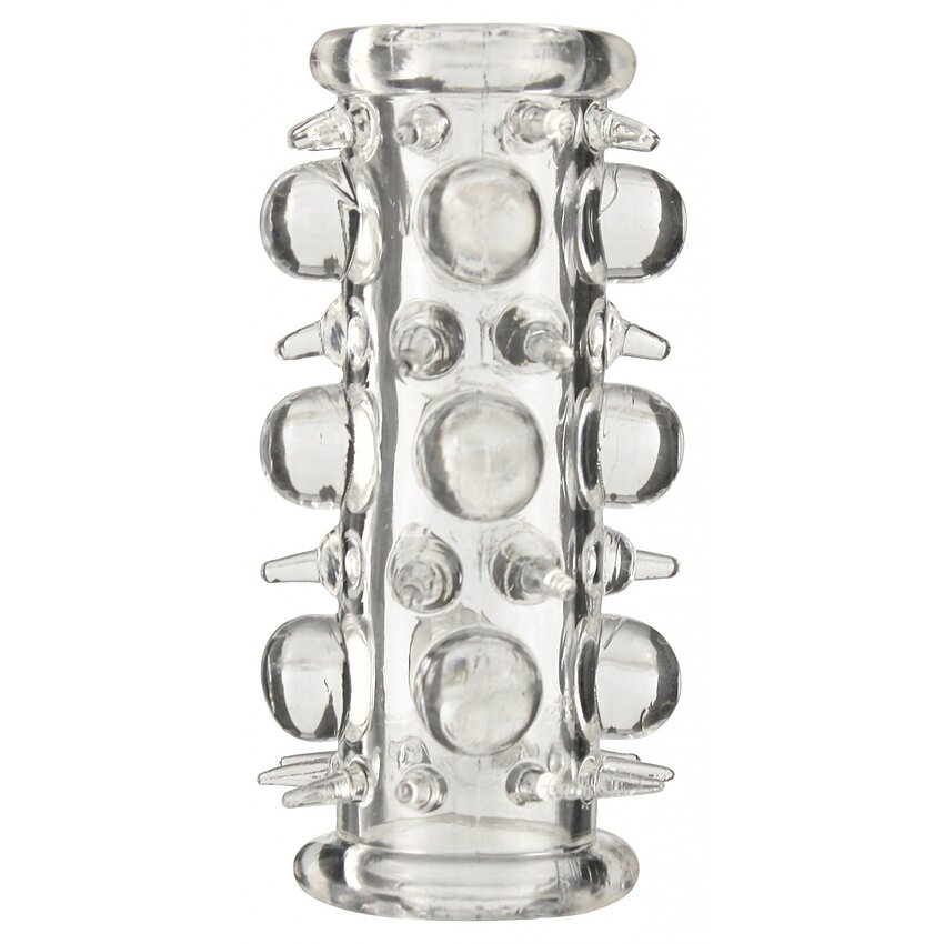 Extensie Peniană Flexibilă Cu Textură Unică Transparent